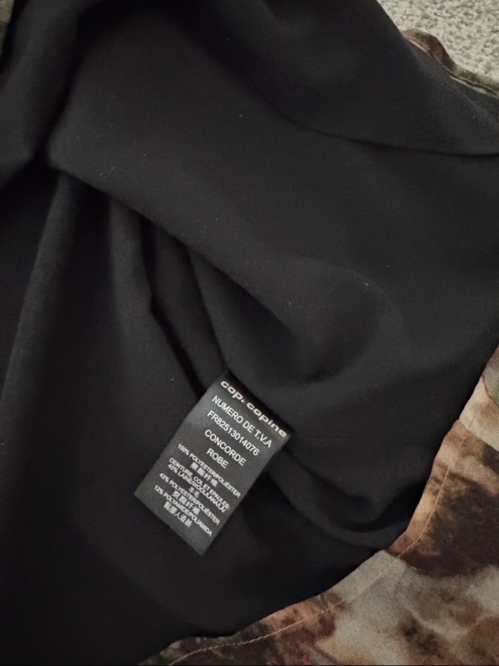 Cop.Copine Brown Multi-Color Tunic - Picture 3 of 6